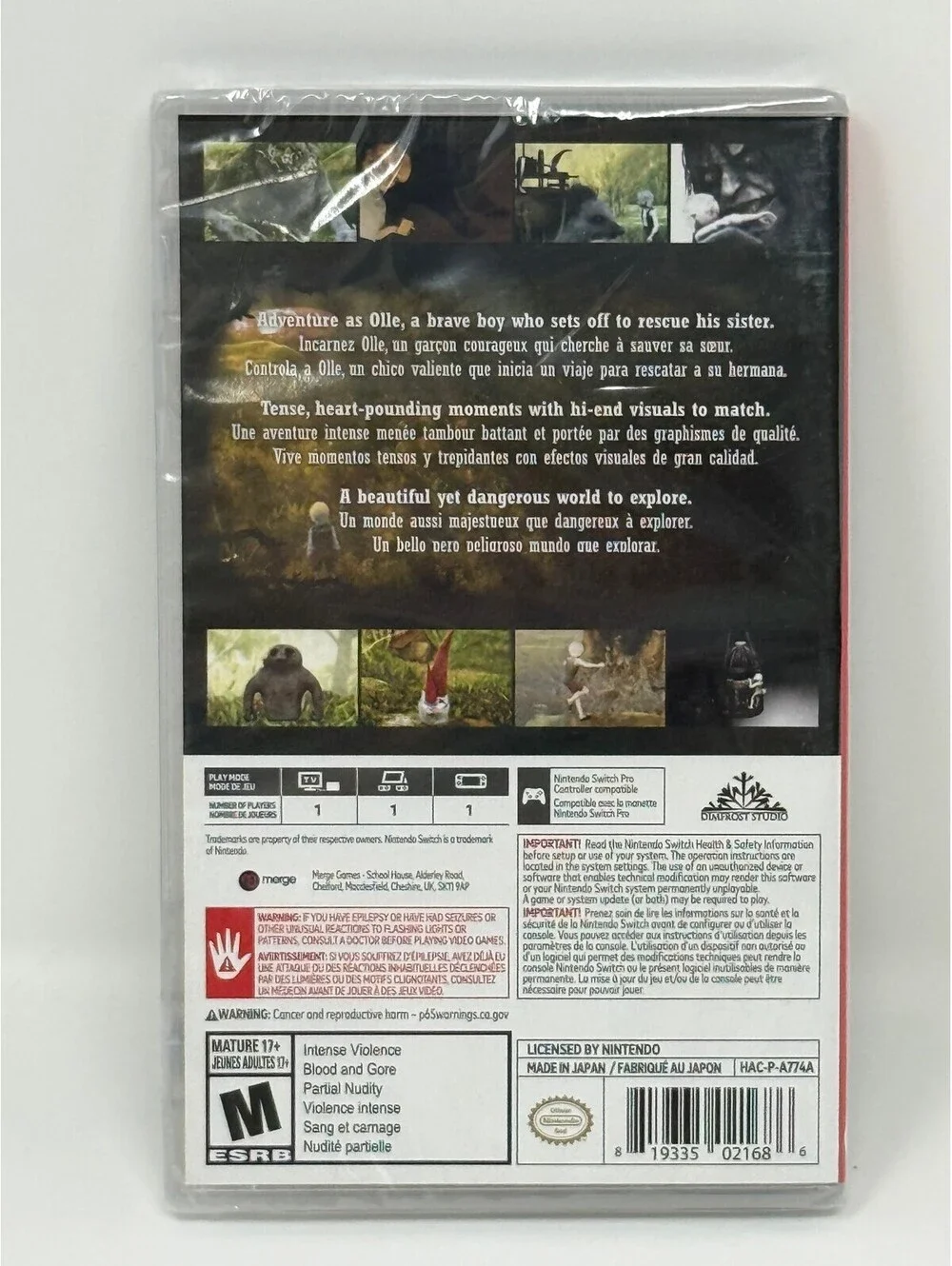 Merge Games Bramble: The Mountain King Nintendo Switch Action M Sealed